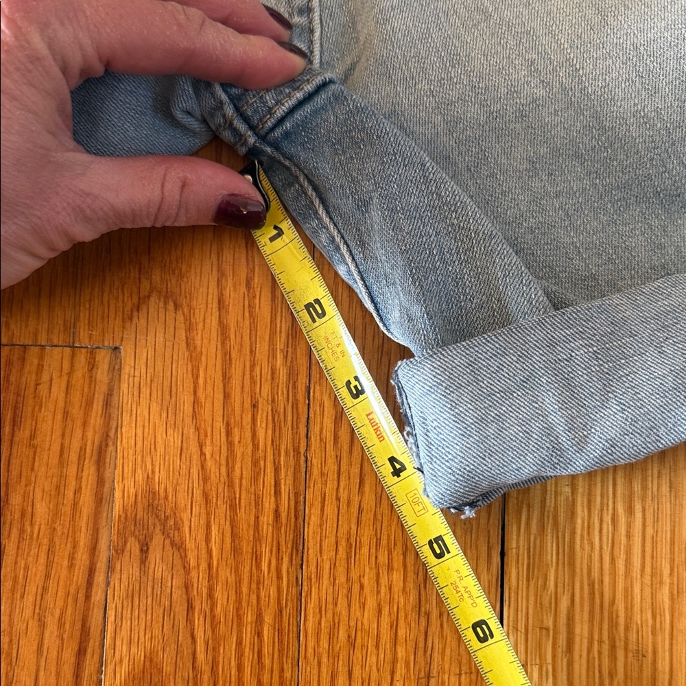Kut from the Kloth Light Blue Jean Shorts - Picture 4 of 5